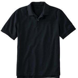 Men's Shirt Double L® Polo Banded, Short-Sleeve Without Pocket ****** L.L. BEAN